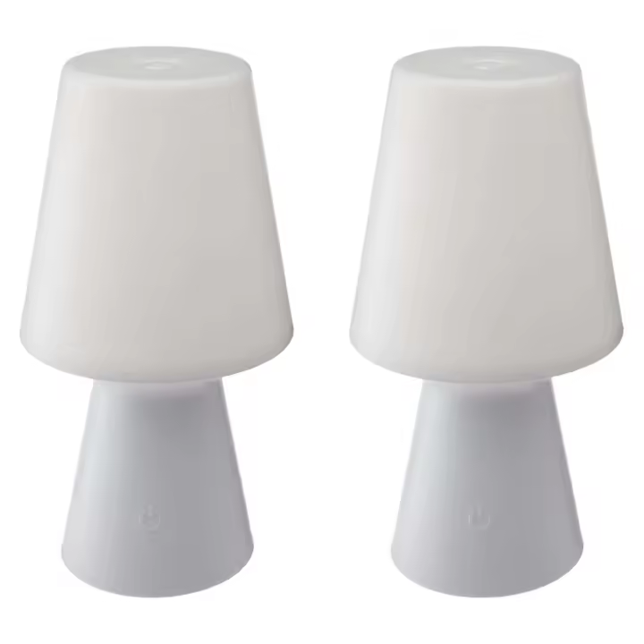 Set de 2 Lámparas Led Inalámbricas de Exterior Wellhome | Iluminación Sin Restricciones - 1