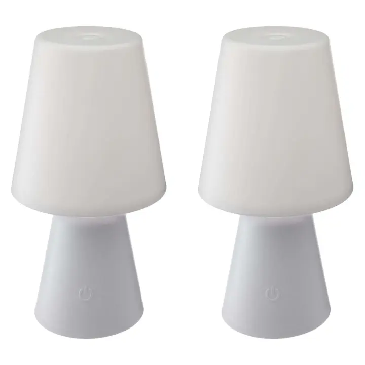 Set de 2 Lámparas Led Inalámbricas de Exterior Wellhome | Iluminación Sin Restricciones - 1