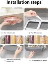 Organizador de estantes para especias: Organizador de especias Con 6 frascos de especias GRATIS Estante para especies de cocina Para el interior del Armario - details 4