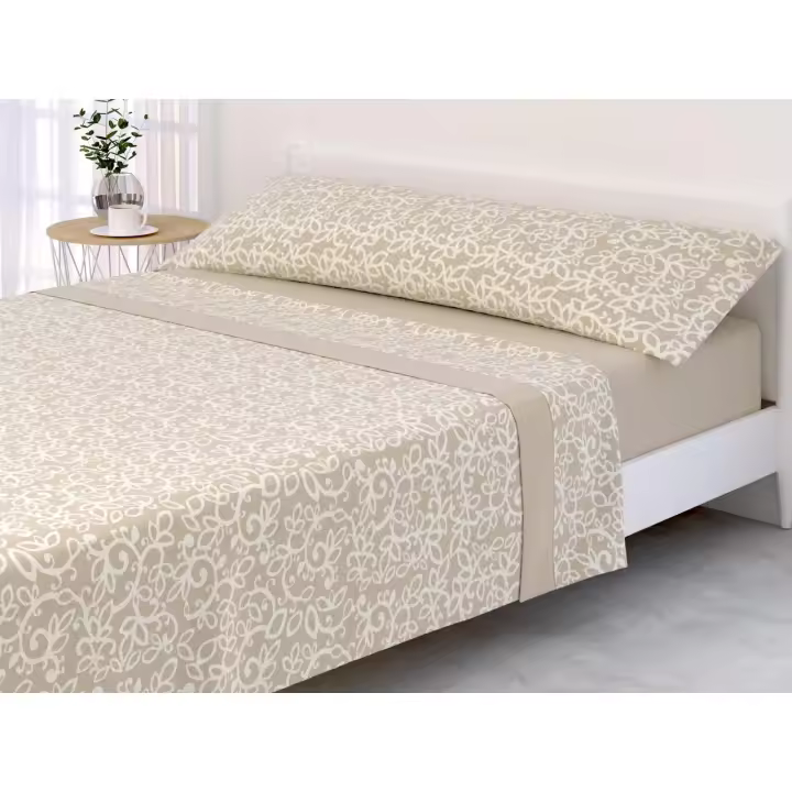 Sábanas de Invierno JIMENÉZ HOME Tres Piezas Pirineo 180g - Suaves y Lavables - Cama 135cm/150cm - 1