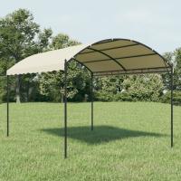 vidaXL Cenador de Tela Sombrilla Carpa Parasol al Aire Libre Color Taupé,  Crema,  Antracita y mas - details 0