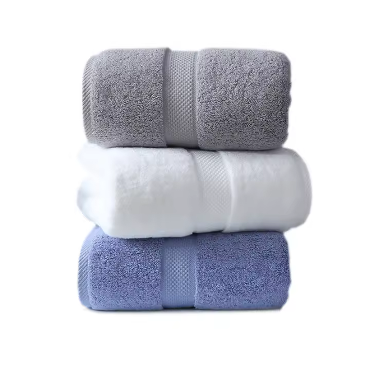 Toalla de baño de algodón grueso GOOZONE HOME de 800 g, algodón de fibra larga para hotel, 80 × 160 cm, absorbente y suave - 1