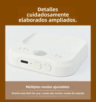 Luz Nocturna LED Con Sensor De Movimiento Magnética Removible Tri-color Ajustable Para Dormitorio Escalera Armario Armario Iluminación - details 8