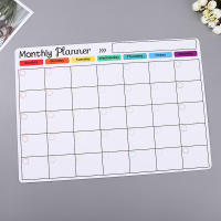 Tablero De Planificación Magnético Para Nevera Con Calendario Mensual Y Semanal Tablero Blanco De Borrado Seco Accesorio De Cocina Tamaño 12*17cm - details 3