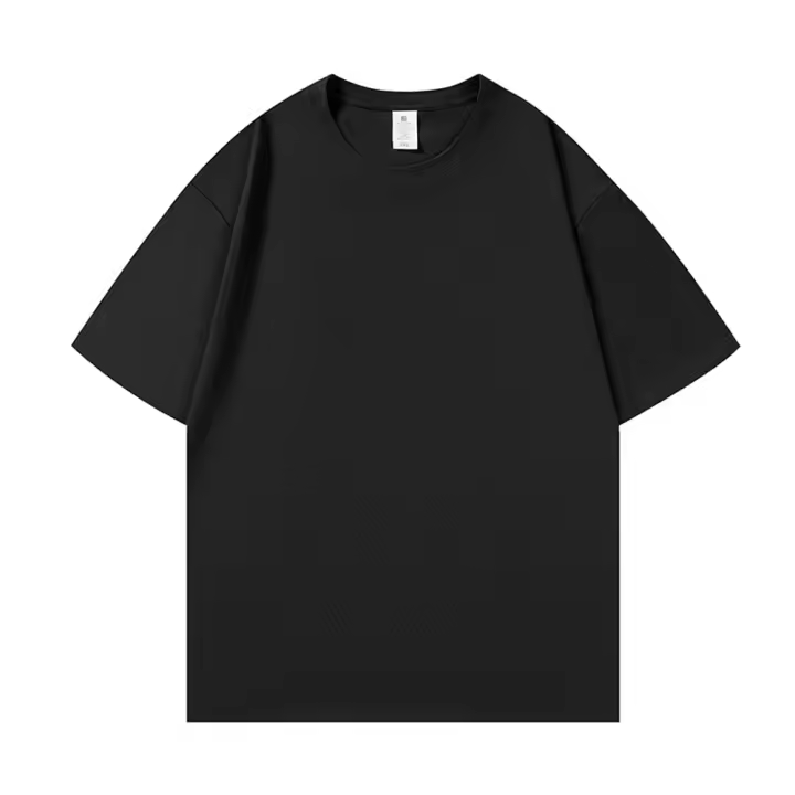 Camiseta De Algodón Para Hombre Verano Manga Corta Color Sólido Transpirable Deporte Camiseta Para Mujer Sportswear - 1