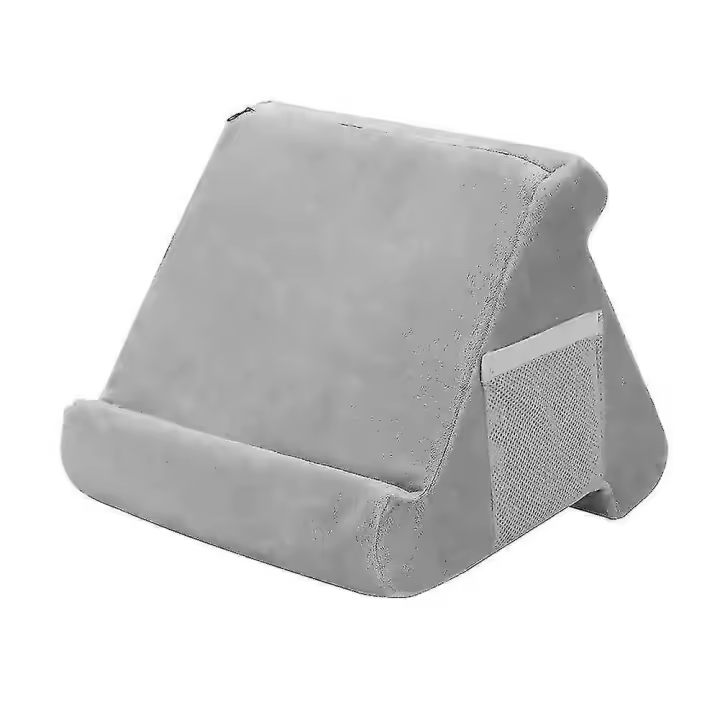 Amortiguador suave del resto de la tableta, tenedor del soporte de Ipad del Multi-ángulo con el bolso neto - 1