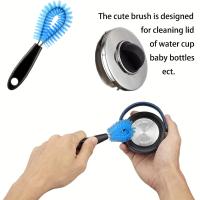 Juego De Limpieza 3-en-1 Para Botellas De Agua De Acero Inoxidable Con Cepillo Y Mango Largo Herramientas De Limpieza Para Cocina Ecológicas - details 3