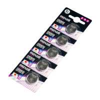 Pack de 5 Pilas CR2032 Maxell 3V Litio 210mAh | Pila Botón de Alta Duración para Llaves de Coche, Mandos, Relojes, Básculas, Calculadoras y Juguetes Electrónicos - details 1