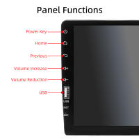 Reproductor Multimedia MP5 Para Coche 9 Pulgadas Pantalla Táctil FM ISO Entrada Auxiliar Bluetooth USB Línea Espejo Universal 1 Din - details 7