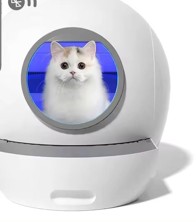 ELS PET Arenero Autolimpiable Para Gatos, Arenero Gatos Cubierto Con Gran Capacidad y con Control de App (Black) - 1