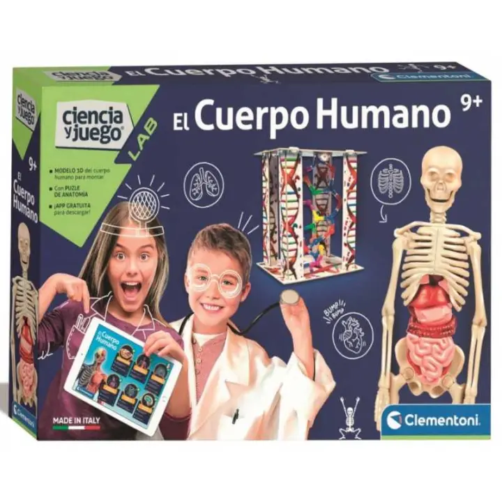 Juego Educativo el Cuerpo Humano Ciencia y Juego Clementoni - 1