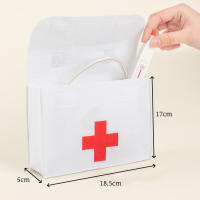Juego De Película De Médico De Madera Para Niños Set De Juego De Roles Con Bolsa Médica Para Niños Y Niñas Juguete Educativo Para Bebés a Partir De 3 Años - details 4