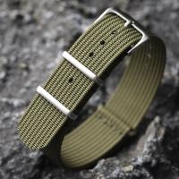 Nueva Correa De Reloj De Nylon Con Ribbed 18mm 20mm 22mm Accesorios Para Relojes Militares Pulseras De Fabricante Unisex - details 6