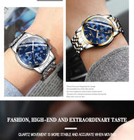 Reloj De Pulsera De Lujo Para Hombre BINBONG 2023 Reloj De Cuarzo Deportivo Resistente Al Agua Con Fecha Y Manos Luminosas Correa De Acero Inoxidable Estilo Casual - details 3