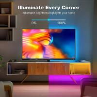 Tira De Luz LED 5050 Con Control Remoto Infrarrojo De 24 Teclas Y USB Para Habitación Dormitorio TV Pared Sala De Estar Pasillo Cabina - details 3
