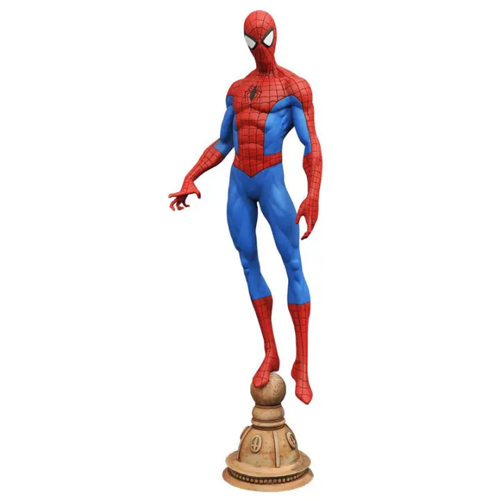 Figura Spiderman Marvel 23cmFigura  Coleccionable - Idea de Regalo- Mercancia Oficial - Juguetes para Niños y Adultos - Movies Fans - Muñeco para Coleccionistas y Exposición - 1