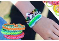 Kit De Hacer Pulseras De Cinta Arco Iris Para Niñas 600-1800 Piezas Set De Banda De Goma DIY Juguete De Manualidades Regalo - details 12