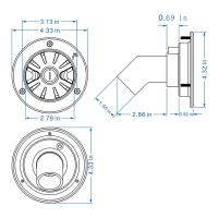 Tapa De Inlet Filtrada Cerrable Para Agua Fresca RV Accesorios Capa De Tanque Blanco Para Remolques De Barco Y Caravanas - details 10