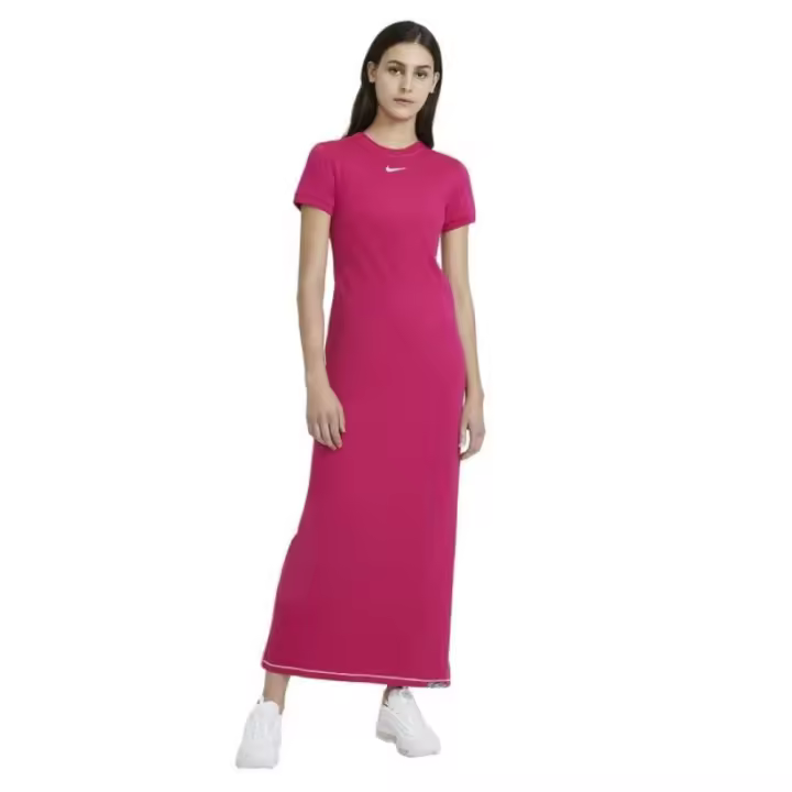 Vestido Nike W Nsw Icn Clsh Maxi Dress Fucsia Dc5290-615 - 1