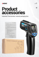 ANENG TH104 Gun Termómetro Infrarrojo Portátil -50~550℃ Con Sensor De Láser Y Pantalla VA Medidor De Temperatura Térmico Imagen Térmica Herramienta Pyrometer - details 17