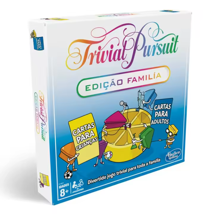 Hasbro Gaming Trivial Pursuit Edición Familiar Juego De Mesa - 1