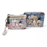 Monedero 3 Cremalleras Sweet & Candy Bags C-068-02 - 12 x 9.5 x 2 cm - 4 modelos diferentes con estampados únicos. - details 6