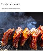 Red De Asado Antiadherente Para Carne De Res Costillas Y Oveja Uso Al Aire Libre Herramientas De Barbecue Metálico Para Hornear - details 5