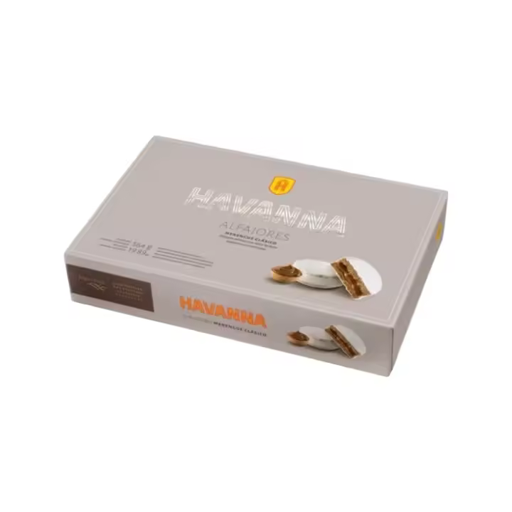 12 Alfajores de Merengue Havanna rellenos con Delicioso Dulce de Leche - Qumir - 1