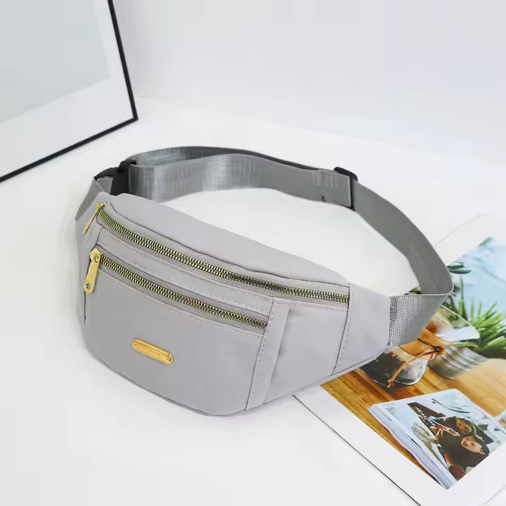 Riñoneras impermeables con Correa ajustable para Mujer, Bolsa de Faja para Viajes - 1