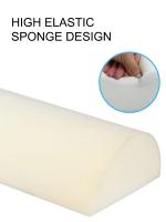 Almohada ergonómica semicircular para pies, almohadilla de relajación para columna, soporte para el hogar, oficina, ordenador, trabajo, adecuado para aliviar el dolor, 1 unidad - details 4