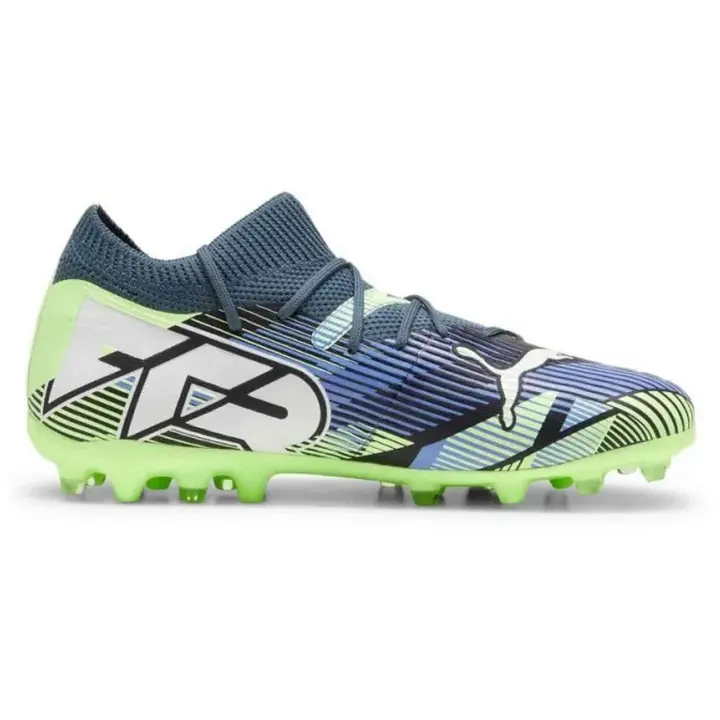 Botas de Futbol Puma Future 7 Match Mg para niños unisex en color azul - 1