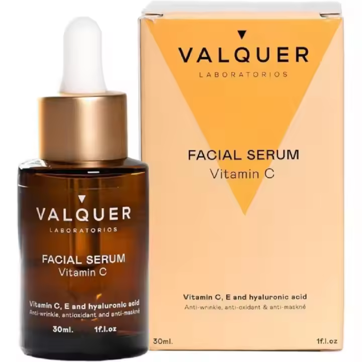 VALQUER Sérum Facial de Vitamina C & Ácido Hialurónico - 30ml - 1