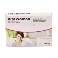 Eladiet VITAWOMAN Cimicífuga Cápsulas 60 - Equilibra Hormonas y Alivia Síntomas Menopausia - details 0
