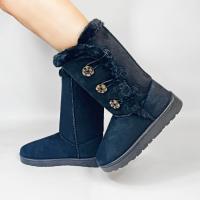 Botas Altas Térmicas de Pelo Suave Cómodas  - Le Coté Chic - details 2