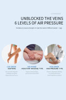 Masajeador De Piernas Pressotherapy Recargable 2000mah Con Almohadillas De Aire Para Túnel Y Pielón Dispositivo De Masaje Para Relaxación Muscular Y Alivio Del Dolor - details 3
