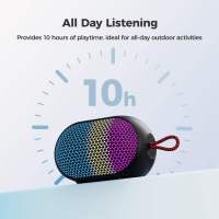 Altavoz Bluetooth Portátil Sounarc XR3 Mini máximo 10W, Modos LED Variados, Emparejamiento Estéreo, Conexiones Múltiples, Ultraportátil, 10 Horas de Autonomía, IPX6, Present, Home, Party, Outdoor, Chrismas - details 3