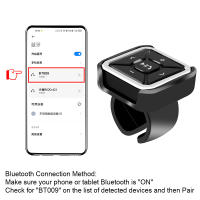 Control De Volante Inalámbrico Bluetooth Para Radio MP3 DVD Juego De Teléfono Móvil Accesorios De Auto Moto Bicicleta Negro Universal - details 6