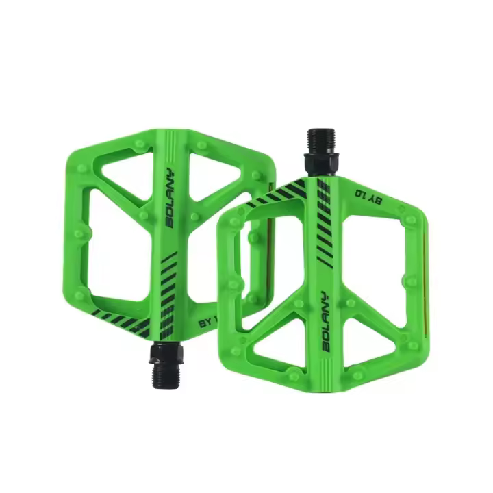 Pedal De Bicicleta BOLANY De Nylon Antideslizante Impermeable Y a Prueba De Polvo Para Montaña Doble Soporte Accesorios De MTB - 1
