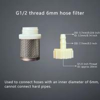Juego De Filtros De Acero Inoxidable Para Tubo De Riego 6mm-20mm Adecuado Para Acuarios Y Jardines Conector De Agua Para Peces - details 1