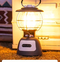 Lámpara De Aceite Vintage Portátil 4000mAh Para Camping Luz De Tenda Decoración De Festival Uso Exterior Emergencia Y Interior - details 1