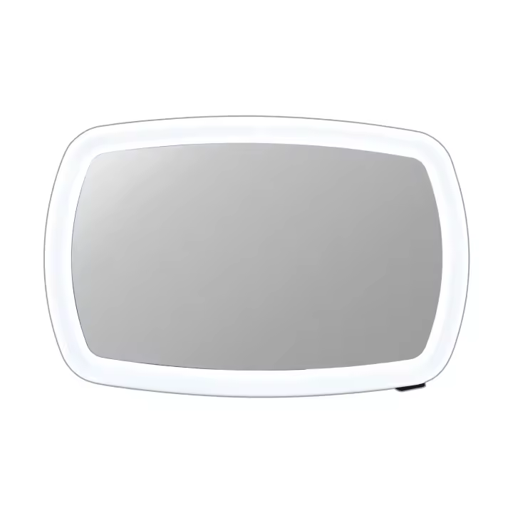 Asalvo Espejo Retrovisor con Luz LED para Bebés – Visión Nocturna, Control Remoto y Montaje Universal, Seguridad en el Coche - 1