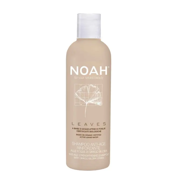 Noah Leaves Champú Fortificante Anti-Edad Con Hojas De Ginkgo Biloba - 1