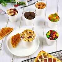 Vasos De Papel Desechables Pequeños Para Probar Café Caramelo Jugo Ideal Para Fiestas De Navidad Y Viajes En Supermercados - details 2