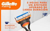 Gillette Fusion5 Pack de 7 Recambios Para Maquinillas De Afeitar, Cuchillas De Afeitar Con 5 Hojas, Banda De Gel Lubricante y Recortadora De Precisión - details 0