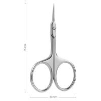 Tijeras De Cutícula De Acero Inoxidable Herramienta De Manicura Para Piel Seca Y Cejas Y Pestañas Curvadas Multiusos Pequeñas - details 5