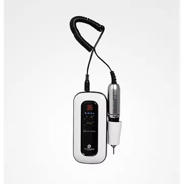Perfect Beauty Sonic 35000 - Torno de Uñas Portátil Color Blanco 35.000 rpm - 1