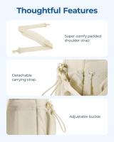 Bolsa de viaje para mujer, bolsa de gimnasio con bolsa impermeable, bolsa de fin de semana para mujer, bolsa de gimnasio impermeable - details 5