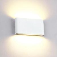 Lámpara De Pared LED Impermeable 12W Moderna Aluminio Luz De Jardín Puerta De Porche Decorativa IP65 110V 220V - details 2