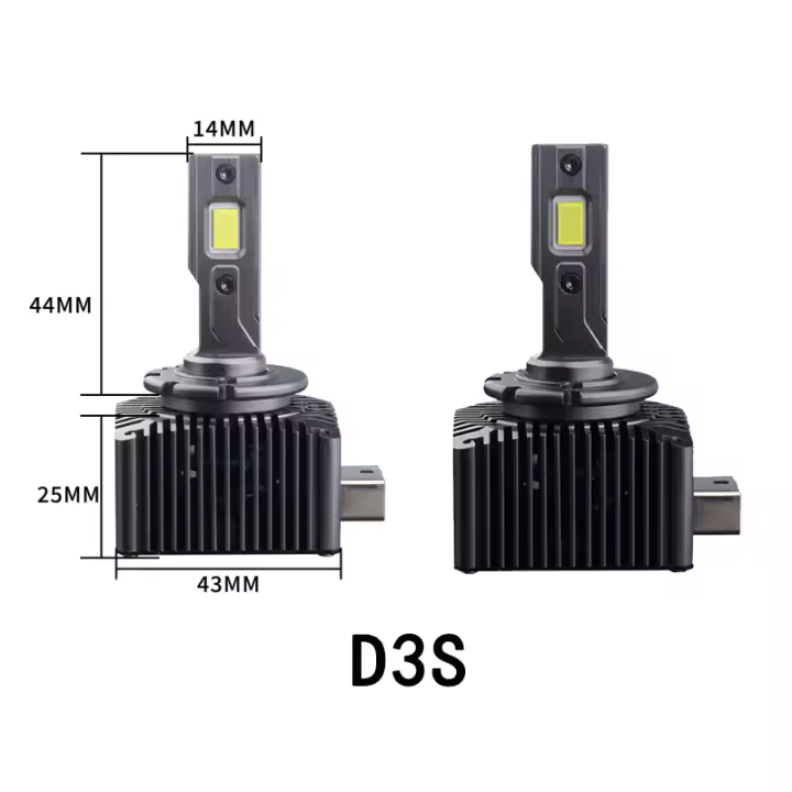 Lámparas LED D1S D3S Para Faros De Coche D2S D4S D8S 70W Alta Y Baja Intensidad CANBUS D2R D4R CSP Chip 6000K Plug&Play 12V 24V - 1