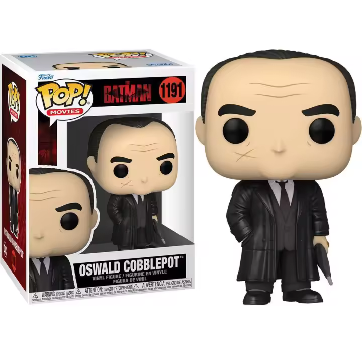 Funko Pop! The Batman - Oswald Cobblepot (Pingüino), 59280, Nº1191 - 1